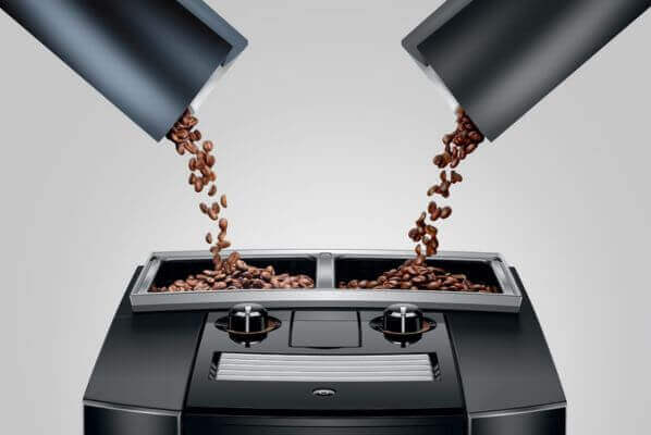 Ekspres do kawy JURA J8 twin Diamond Black młynki